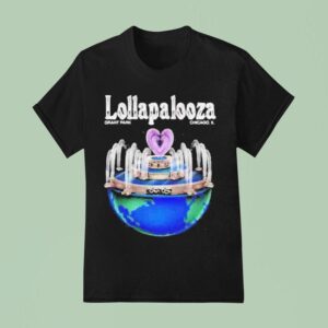Lollapalooza In Chicago At Grant Park On July Aug Planet Lolla T Shirt