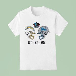 Los Angeles Chargers Vs Detroit Lions T Shirt