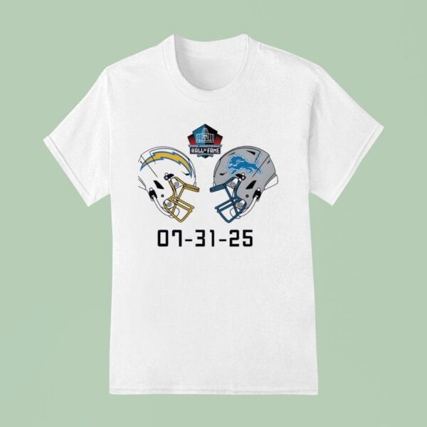 Los Angeles Chargers Vs Detroit Lions T Shirt