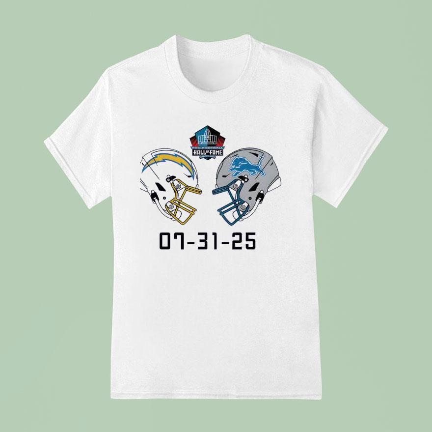 Los Angeles Chargers Vs Detroit Lions T Shirt