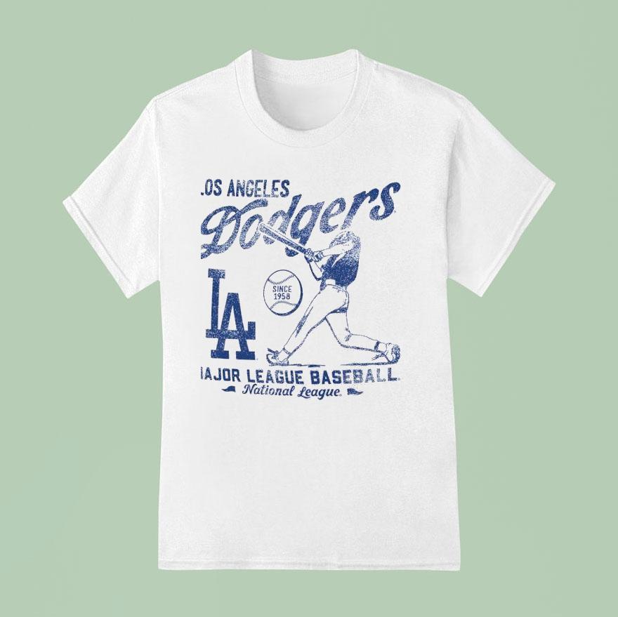 Los Angeles Dodgers Major League Baseball National League Since T Shirt