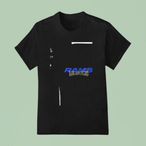 Los Angeles Rams Royal And Sol Booster Club Helme T Shirt