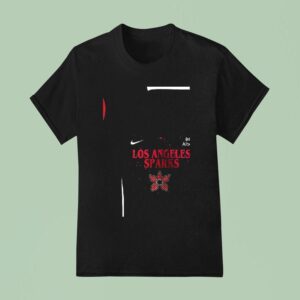Los Angeles Sparks Stranger Things Rebel Swingman T Shirt