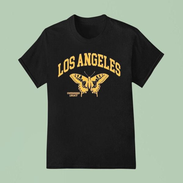 Los Angeles Unfinished Legacy Butterfly T Shirt