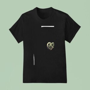Love Is A Battlefield Skeleton T Shirt