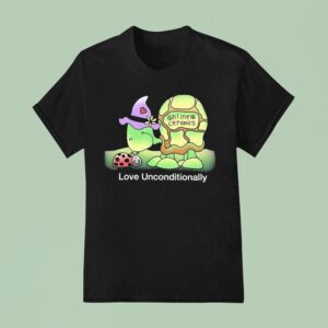 Love Unconditionally Online Ceramics Turtle T Shirt
