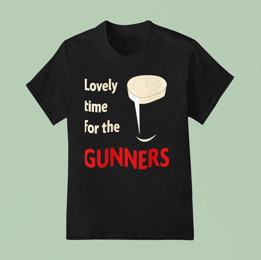 Lovely Time For The Gunners T Shirt