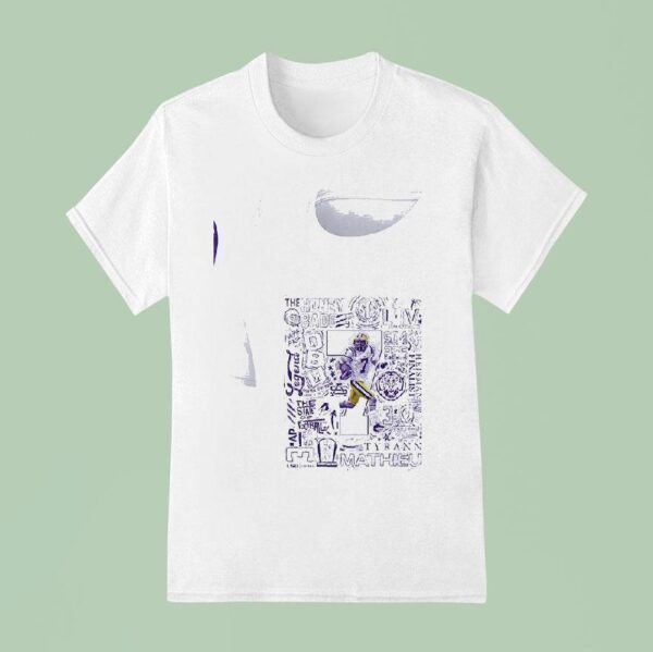 Lsu Tiger X Tyrant Mathieu The Honey Badger T Shirt