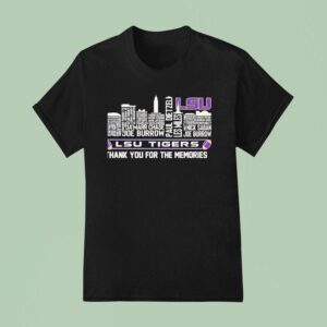 Lsu Tigers Thank You For The Memories T Shirt
