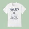 Mac Demarco Salad Days Year Anniversary Tour T Shirt