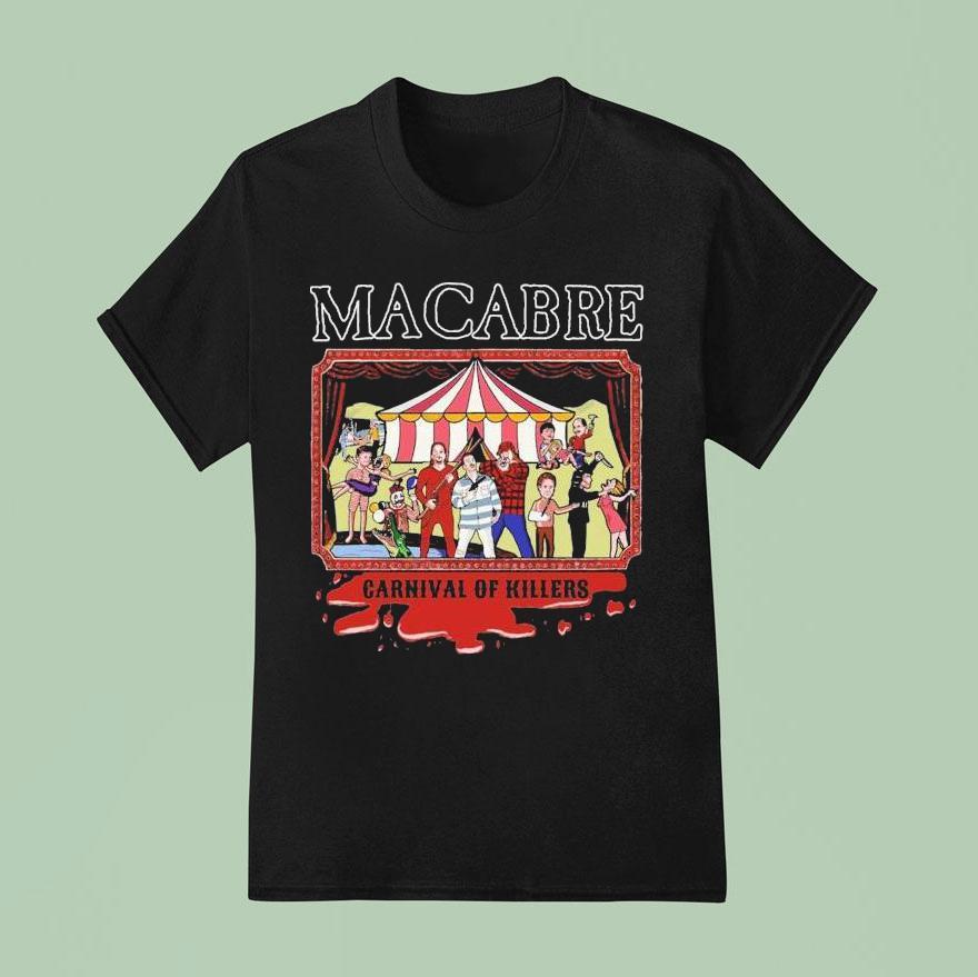 Macabre Full Color Carnival T Shirt