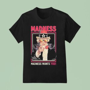 Madness Wants You Usa Tour Uncle Sam T Shirt