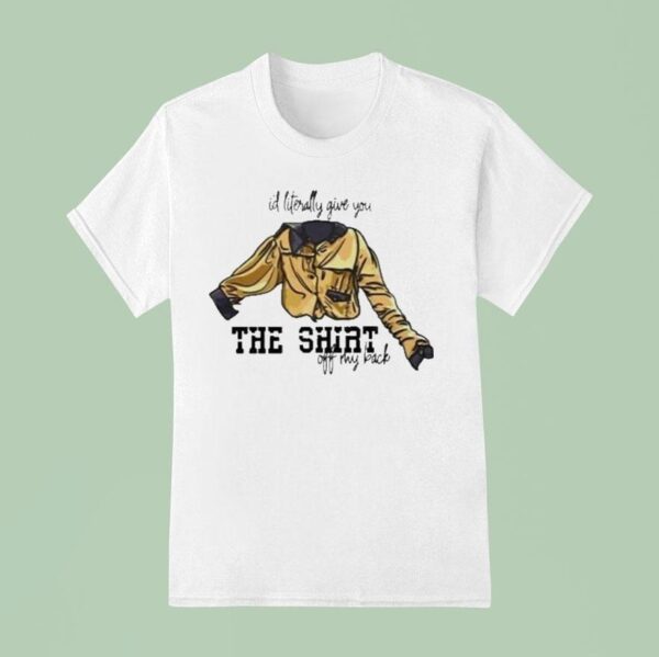 Malcolm Jamal Warner Gordon Gartrell I D Literally Give You The Off My Back T Shirt