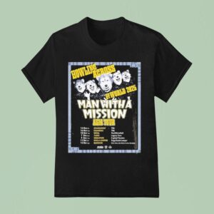 Man With A Mission Howling Across The World Asia Tour Dates And Locations T Shirt