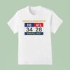 Mansfield Never Gives Up Scoreboard T Shirt
