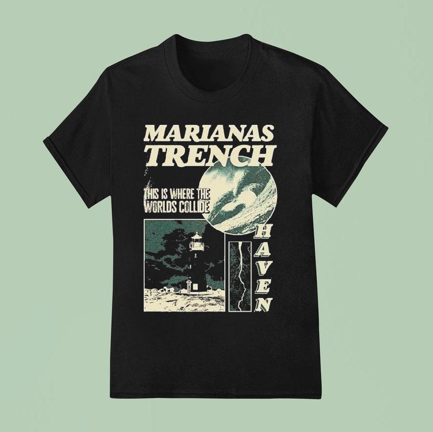 Marianas Trench This Is Where The Worlds Collide Haven Summer T Shirt