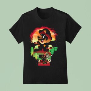 Mario In His Role In Super Mario Bros And Mario Kar T Shirt