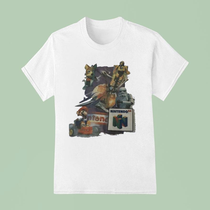 Mario Star Fox Stormtrooper Nintendo T Shirt