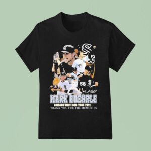 Mark Buehrle Chicago White Sox Thank You For The Memories Signature T Shirt