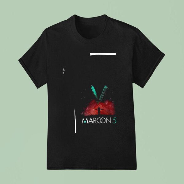 Maroon Love Is Like Tour Roster T Shirt