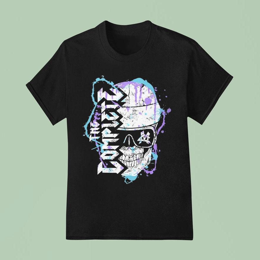 Matt Cardona Splatter Skull T Shirt