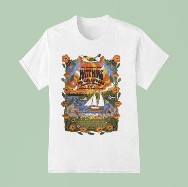 Matt Mays A Th Anniversary Celebration In Hubbards Nova Scotia Canada At Shore Club On The Cove On August T Shirt
