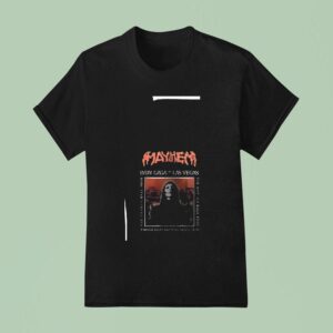 Mayhem Lady Gaga In Las Vegas The Mayhem Ball Tour Roster T Shirt