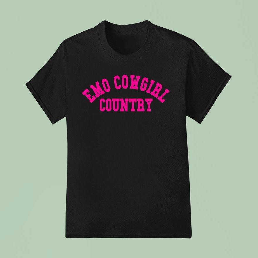 Megan Moroney Emo Cowgirl Country T Shirt