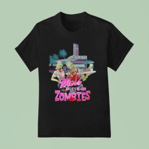 Mel S Drive In Zombies Halloween T Shirt