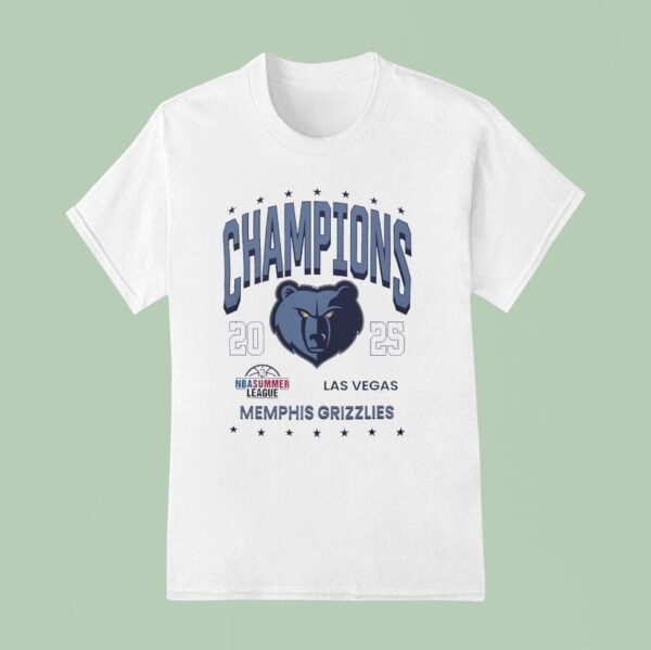 Memphis Grizzlies Nba Summer League Champions T Shirt