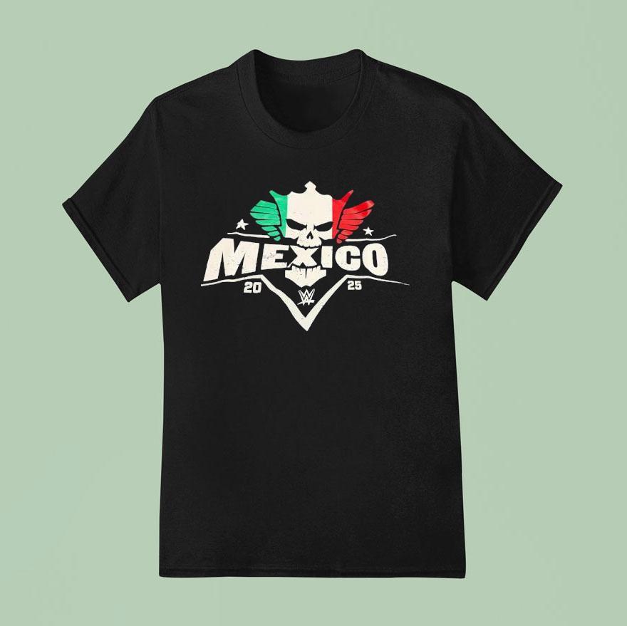 Mexico Cody Rhodes Wwe Logo T Shirt