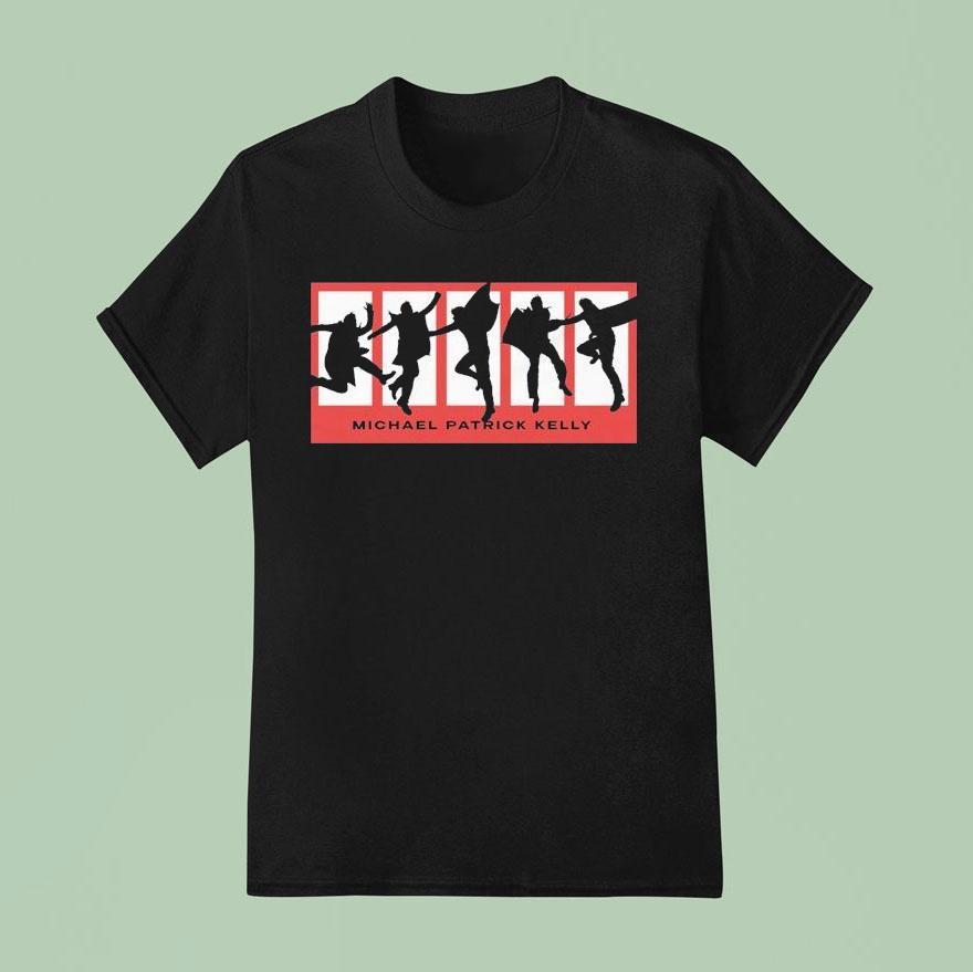 Michael Patrick Kelly Flipbook Shadow T Shirt