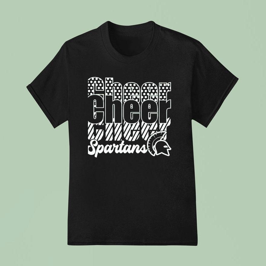 Michigan State Spartans Cheer Cheer Cheer T Shirt