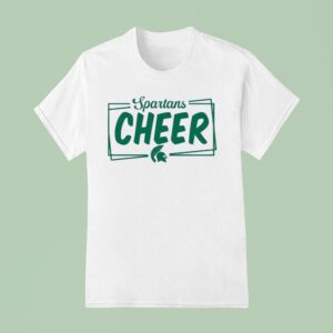 Michigan State Spartans Cheer T Shirt