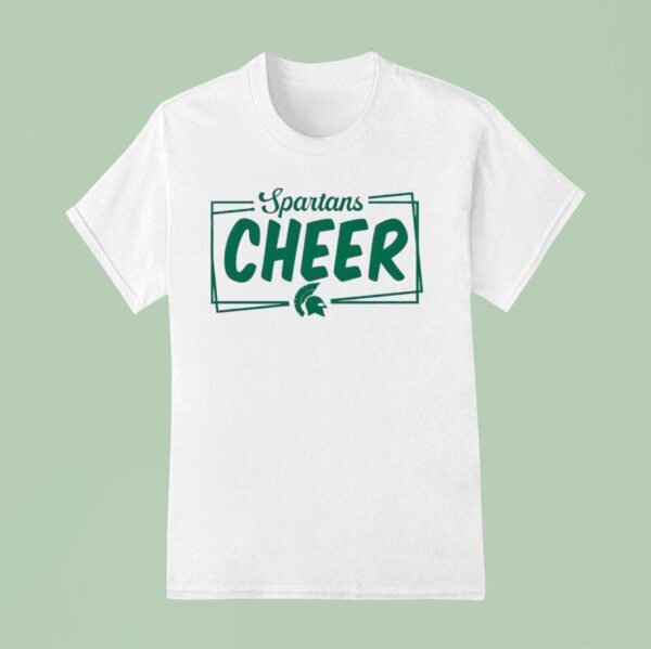 Michigan State Spartans Cheer T Shirt