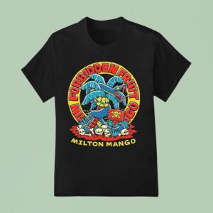 Milton Mango Forbidden Fruit Skulls Snake T Shirt