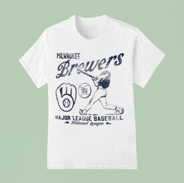 Milwaukee Brewers Major League Baseball National League Since T Shirt