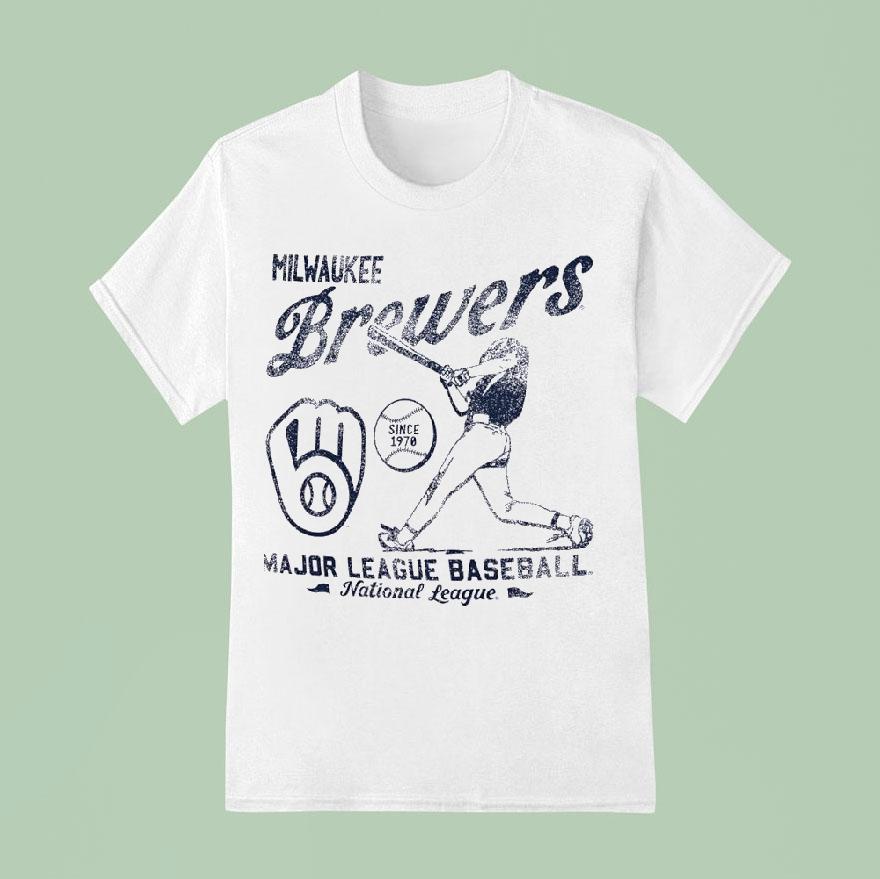 Milwaukee Brewers Major League Baseball National League Since T Shirt
