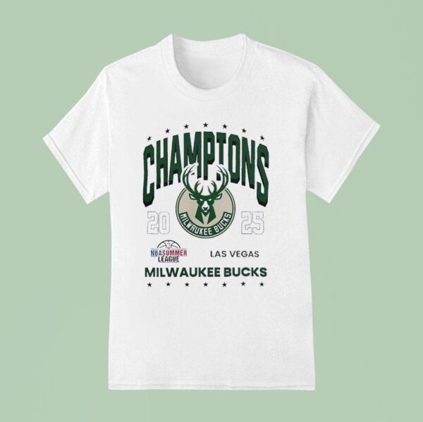 Milwaukee Bucks Nba Las Vegas Summer League Champions T Shirt