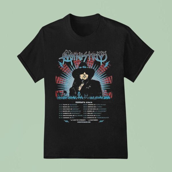 Ministry Summer Europe Tour Dates List Start In Tolmin Si On July At Tolminator T Shirt