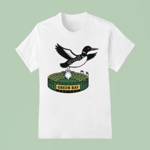 Minnesota Loon Pooping On Green Bay T Shirt