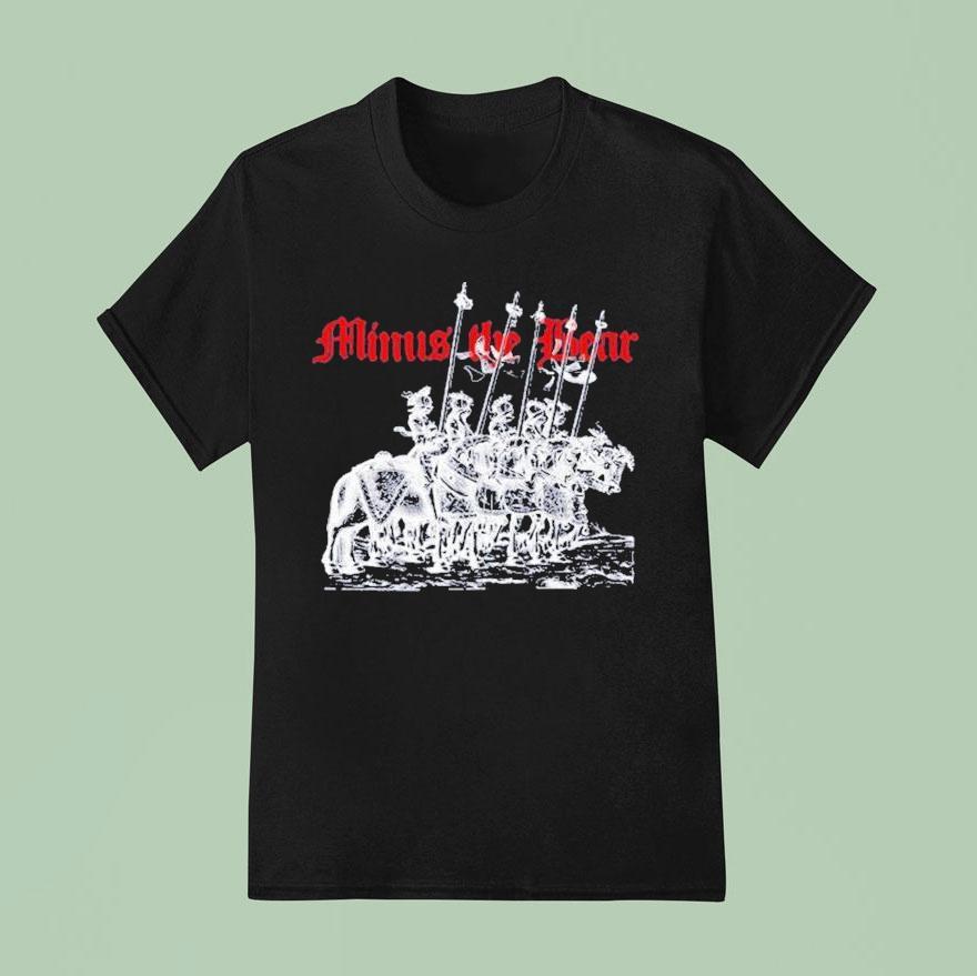 Minus The Bear Knights T Shirt
