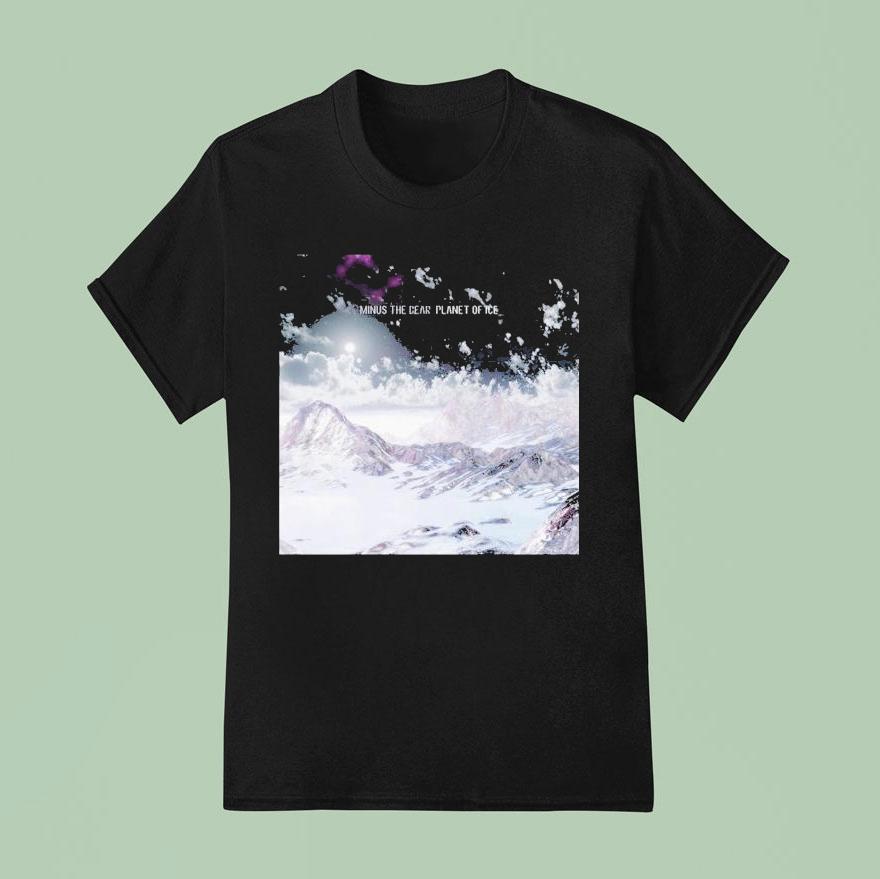 Minus The Bear Planet Of Ice T Shirt