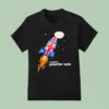 Mission Smarter Web Bitcoin England Rocket Space T Shirt
