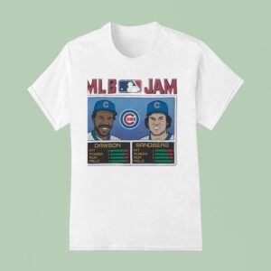 Mlb Jam Dawson And Ryne Sandberg Chicago Cubs Baseball T Shirt