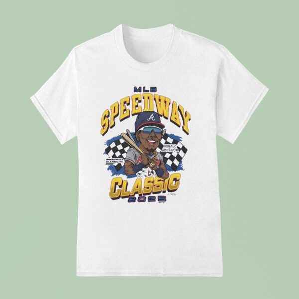 Mlb Speedway Ronald Acua Jr Atlanta Braves T Shirt
