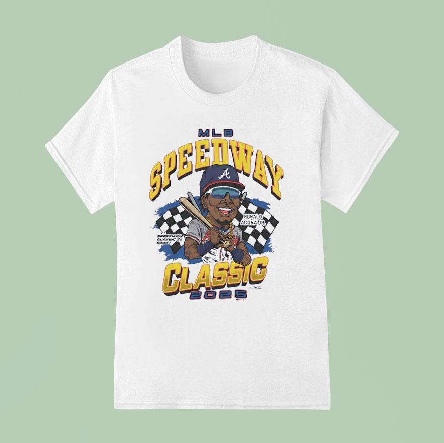 Mlb Speedway Ronald Acua Jr Atlanta Braves T Shirt