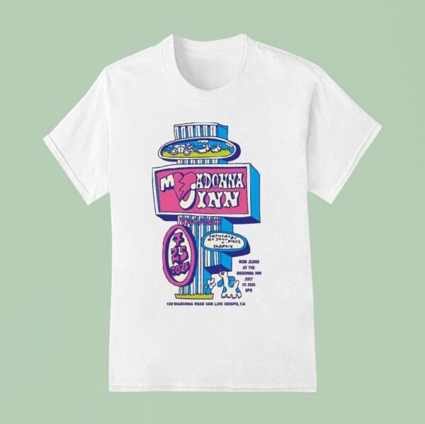 Mom Jeans July San Luis Obispo Ca Madonna Inn T Shirt