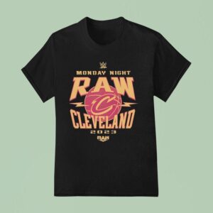 Monday Night Raw X Cleveland Cavaliers Basketball T Shirt