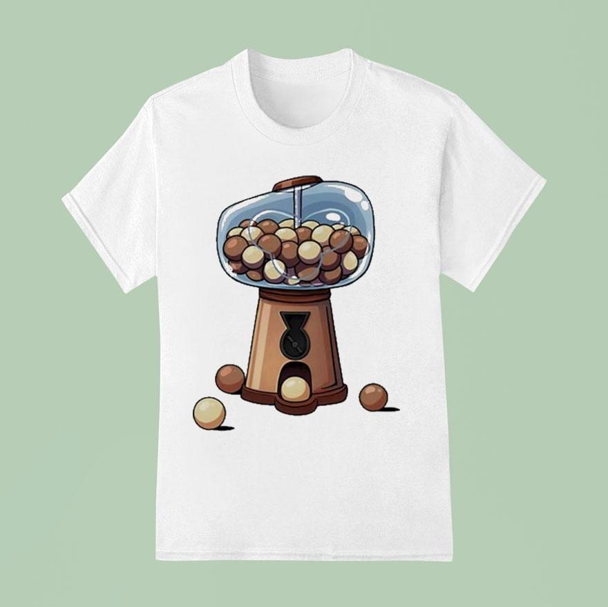 Monke Gum Ball Machine T Shirt